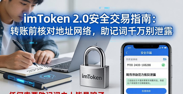 imToken 2.0安全交易指南：转账前核对地址网络，助记词千万别泄露