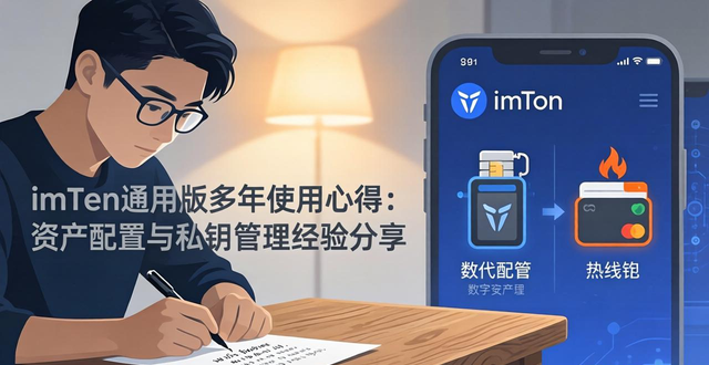 imToken通用版多年使用心得：资产配置与私钥管理经验分享